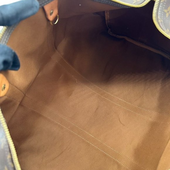 Louis Vuitton Monogram Keepall Bandouilere 50 Travel Bag - Picture 14 of 15